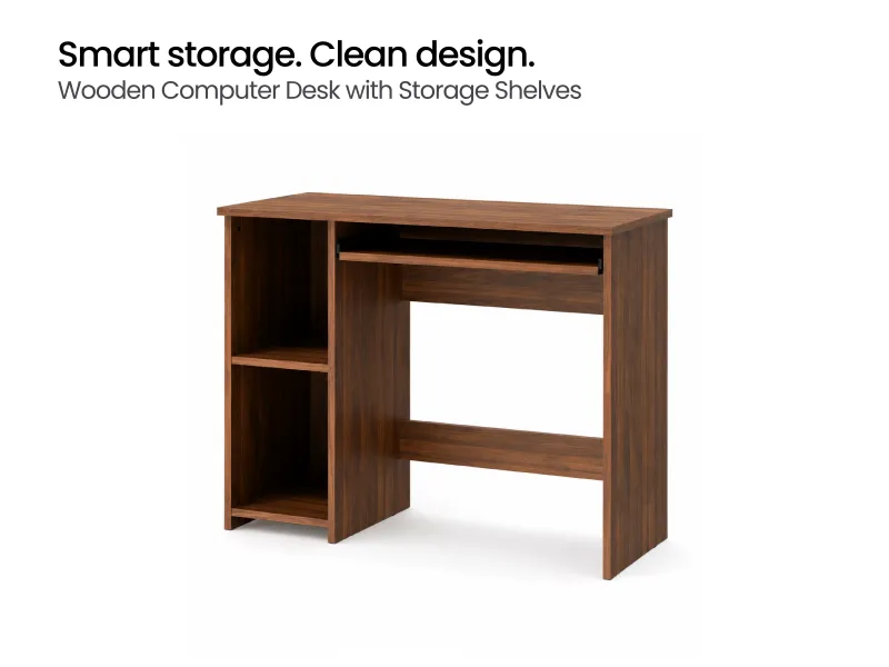 Rio Engineered Wood Study Table With Office Chair
